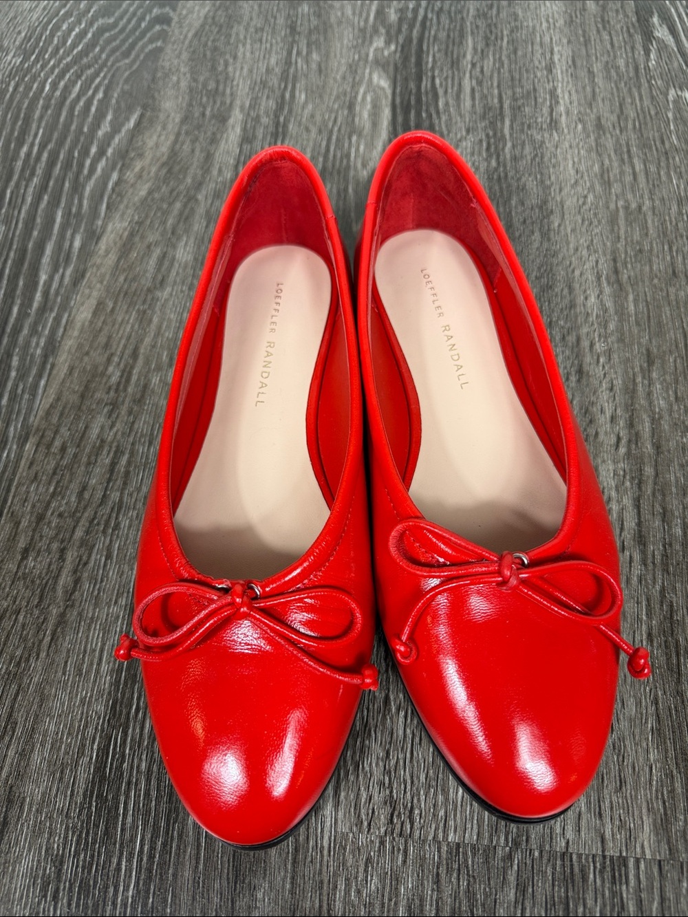 LOEFFLER RANDALL Noelle Red Ballet Flat - Picture 3 of 14